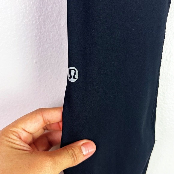 Lululemon Fast Free 7/8 Tight II *Non-Reflective Nulux 25" Sz 2 Black W5BXQS - Picture 11 of 12